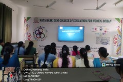 B,Ed. Second Year Intership Orientation Programme 2024- 25
